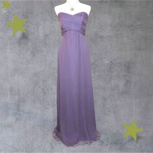 Vintage Amsale 100% Silk Dress Size 4